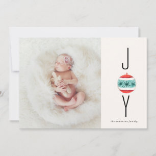 Birth Announcement Christmas Card