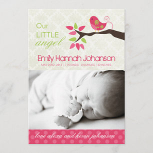 Birth Announcement Photo Card