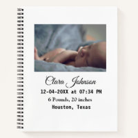 Birth announcements add photo date time place deta