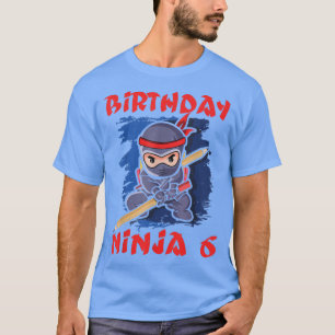 Birth Born Age 6 Years Old Anime Kawaii Japan Japa T-Shirt