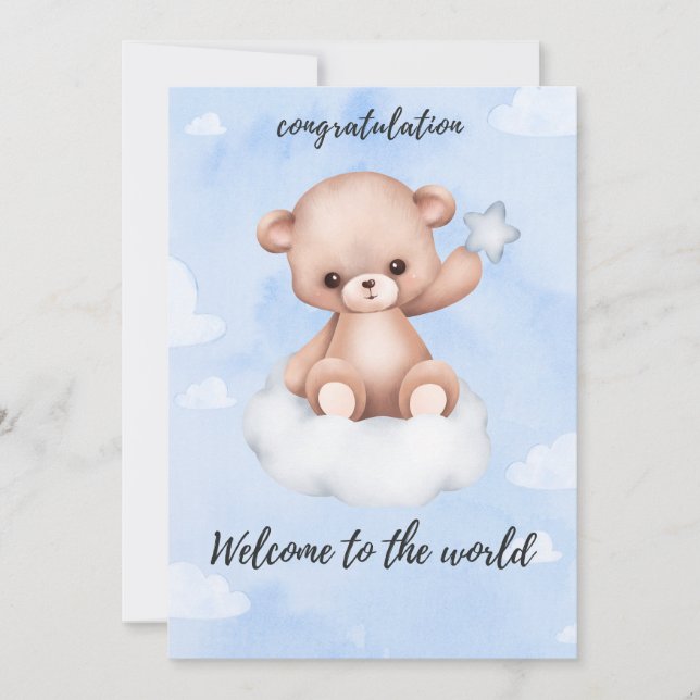 birth congratulation cards (Front)