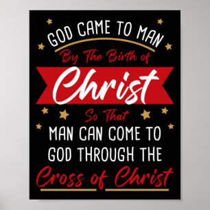 Birth & Cross of Jesus Christ: Christmas Faith   Poster