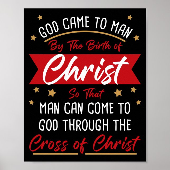 Birth & Cross of Jesus Christ: Christmas Faith   Poster (Front)