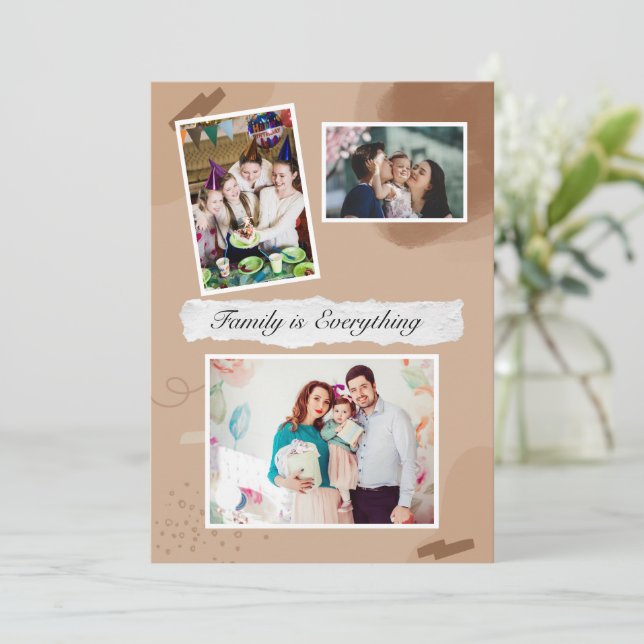 Birth Day Invitation Card (Standing Front)