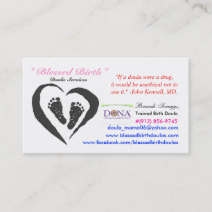 Birth Doula Card
