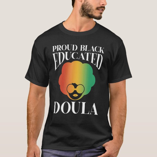 Birth Doula Proud Birth Worker Pregnancy Couch Mid T-Shirt (Front)