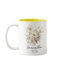 Birth Flower Mug Cup