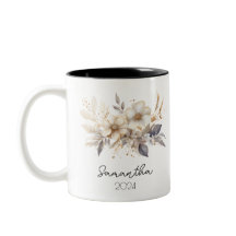 Birth Flower Mug Cup