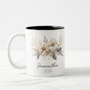 Birth Flower Mug Cup