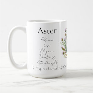 Birth flower mug september Mug