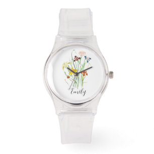 Birth Flower  - Personalised Birth Flower Watch