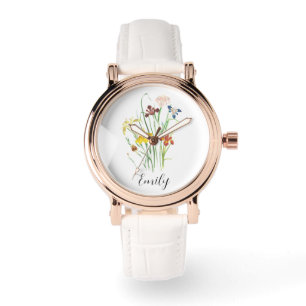 Birth Flower - Personalised Birth Flower Watch