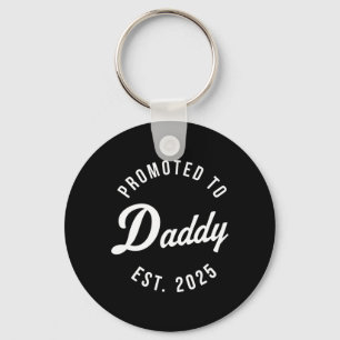 Birth Gift Co. Funny 1st Time Dad Est 2025 New Dad Key Ring