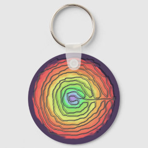 Birth Labyrinth Key Ring
