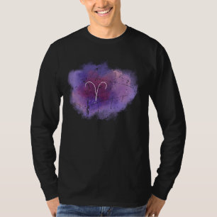 Birth Month Symbol Astrology Aries Zodiac Sign Men T-Shirt