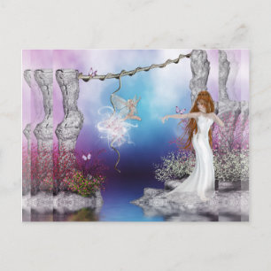 Birth Of A Fairy Postcard