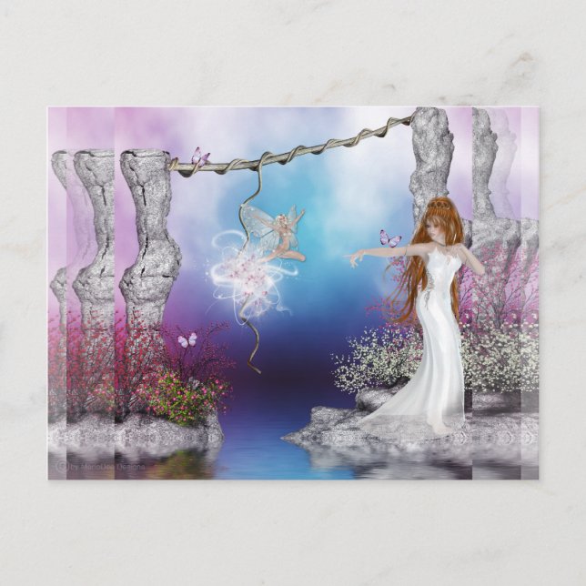 Birth Of A Fairy Postcard (Front)