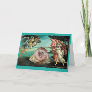 Birth of a Hedgehog Card