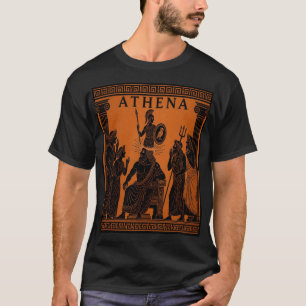 Birth of Athena Greek Mythology Art T-Shirt