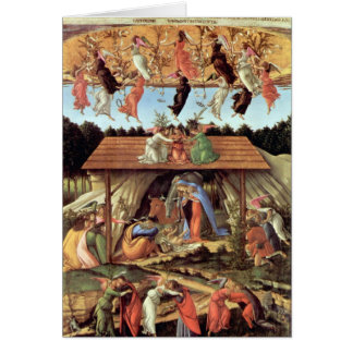 Birth of Christ, Mystical Nativity by Botticelli