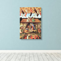 Birth of Christ, Mystical Nativity by Botticelli