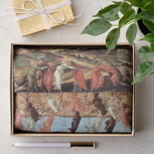 Birth of Christ, Mystical Nativity by Botticelli Tissue Paper