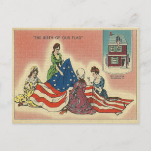 Birth of Our Flag Postcard