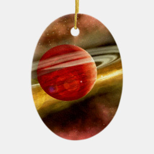 Birth of Saturn Ceramic Tree Decoration
