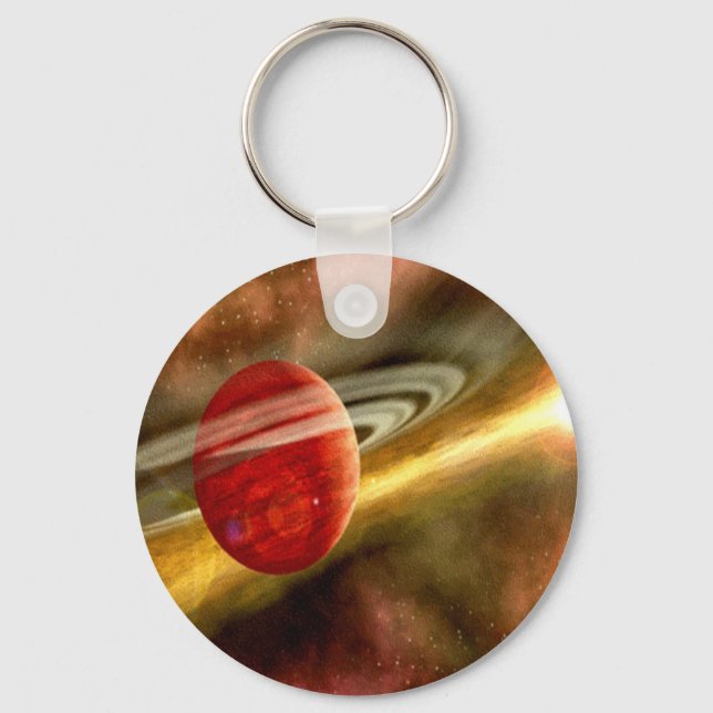 Birth of Saturn Key Ring (Front)