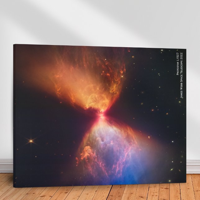 Birth of Star, James Webb Space Telescope 2022 Canvas Print (Creator Uploaded)