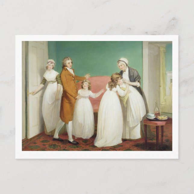 Birth of the Heir, c.1799 (oil on canvas) see also Postcard (Front)