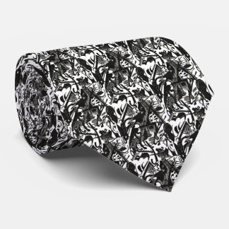 Birth of the Wolves Art Pattern Neck Tie