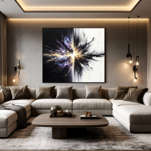 Birth of Two Worlds Canvas Print