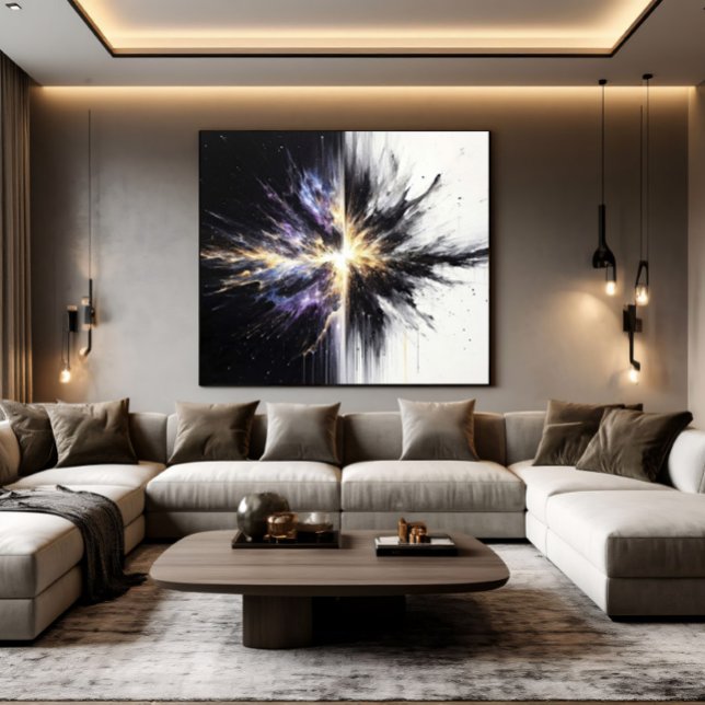 Birth of Two Worlds Canvas Print (Creator Uploaded)