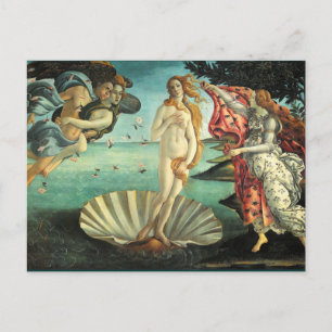 Birth of Venus, 1485 Postcard
