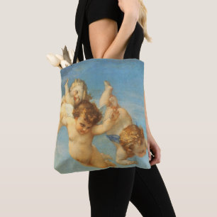 Birth of Venus, Angels detail by Alexandre Cabanel Tote Bag