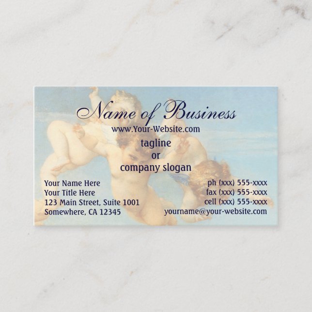 Birth of Venus, Angels detail by Cabanel Business Card (Front)