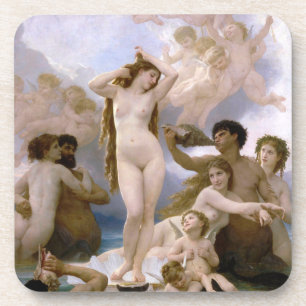 Birth of Venus by William-Adolphe Bouguereau Coaster