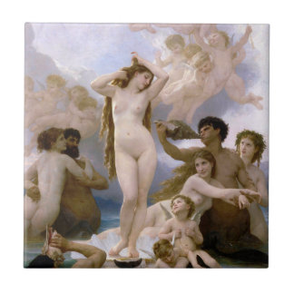 Birth of Venus by William-Adolphe Bouguereau Tile