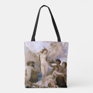 Birth of Venus by William-Adolphe Bouguereau Tote Bag