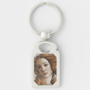 Birth of Venus close up by Sandro Botticelli Key Ring