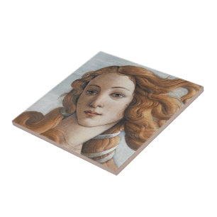 Birth of Venus close up head Tile