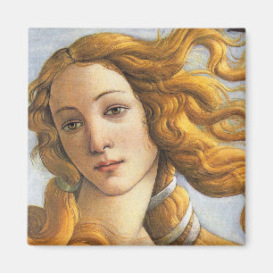 Birth of Venus detail, Botticelli Magnet