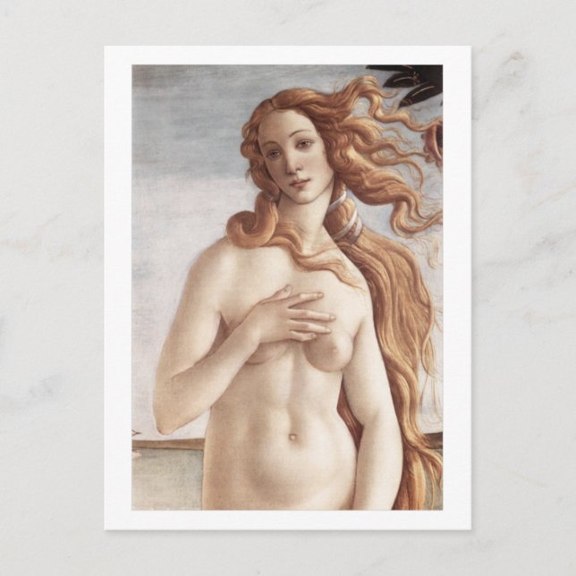 Birth of Venus in detail Postcard (Front)