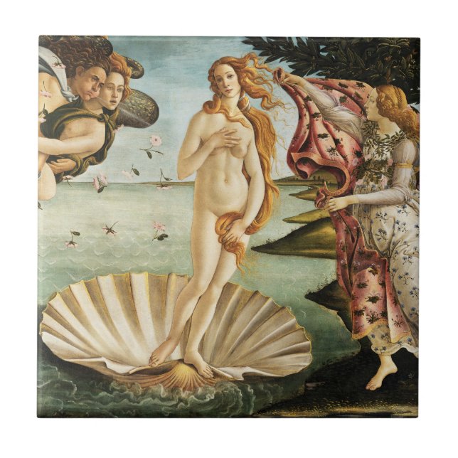 Birth of Venus Painting Tile (Front)