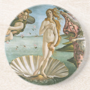 Birth of Venus Renaissance Fine Vintage Coaster