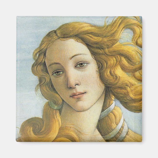 Birth of Venus Renaissance Fine Vintage Magnet (Front)