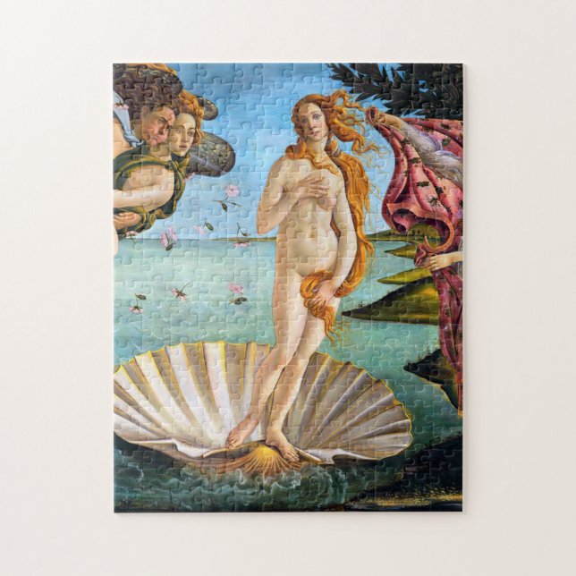 Birth Of Venus Sandro Botticelli Restored Version Jigsaw Puzzle (Vertical)