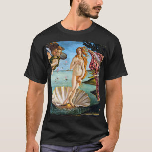 Birth Of Venus Sandro Botticelli Restored Version T-Shirt