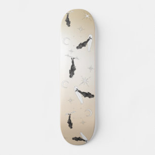 Birth of venus skateboard longboard stars moon